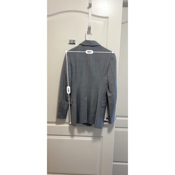 Kenzo Grey Wool Suit Blazer Size 40 - Picture 6 of 6